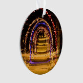 Tunnel van licht ornament (voorkant)