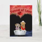 Tunnel van Liefde Feestdagen Kaart (Voorkant)