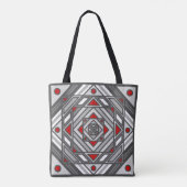 Tunnel Vision All-Over-Print Tas (Achterkant)