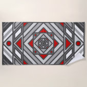 Tunnel Vision Beach Towel Strandlaken (Voorkant)