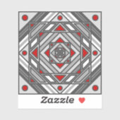 Tunnel Vision Contour Sticker (Vel)