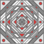 Tunnel Vision Contour Sticker (Voorkant)