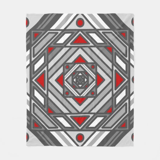 Tunnel Vision Fleece Blanket Deken (Voorkant)