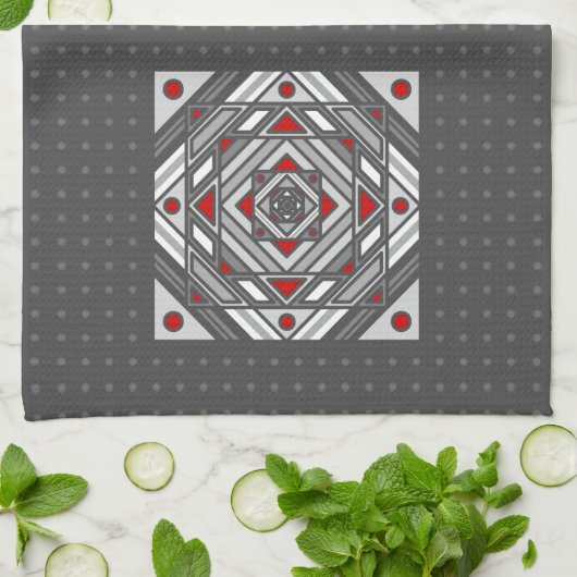 Tunnel Vision Handdoek (Gevouwen)