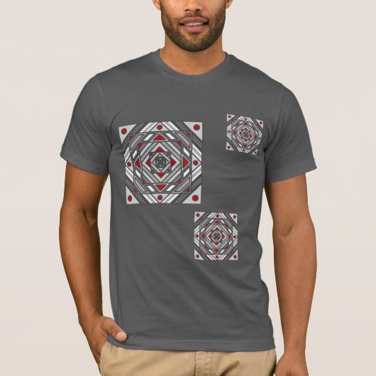 Tunnel Vision Heren T-shirt (Voorkant)