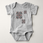 Tunnel Vision-Kind en Baby-Shirt Romper (Voorkant)