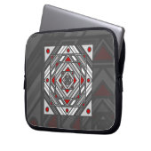 Tunnel Vision-laptop Hoesje Laptop Sleeve (Voorkant Links)