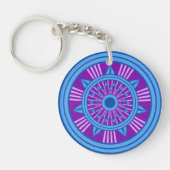 Tunnel Vision Mandala Sleutelhanger (Voorkant)