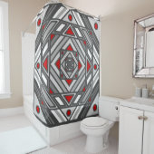 Tunnel Vision Shower Curtain Douchegordijn (In situ)