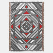 Tunnel Vision Throw Blanket Deken (Voorkant Verticaal)