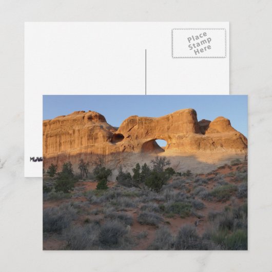 Tunnelboog in de ochtend briefkaart (Voorkant / Achterkant)