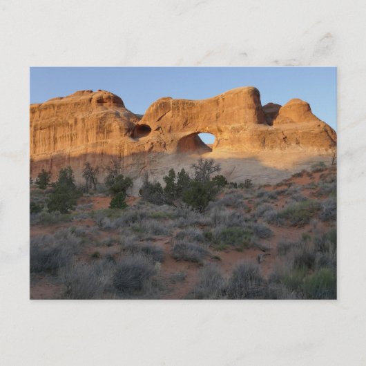 Tunnelboog in de ochtend briefkaart (Voorkant)