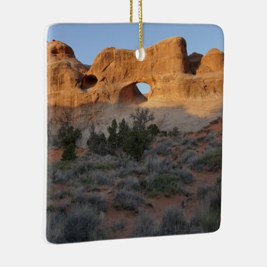 Tunnelboog in de ochtend keramisch ornament (Rechts)