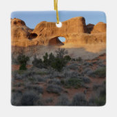 Tunnelboog in de ochtend keramisch ornament (Voorkant)