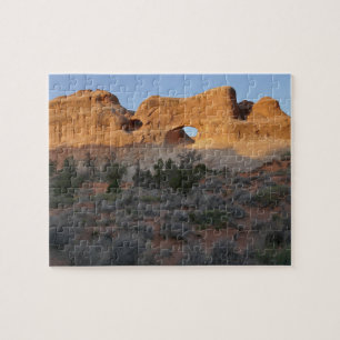 Tunnelboog in de ochtend legpuzzel