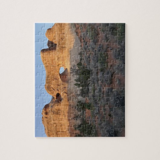 Tunnelboog in de ochtend legpuzzel (Verticaal)