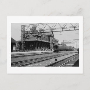 Tunneldepot, Port Huron, Michigan - Louis Pesha Briefkaart