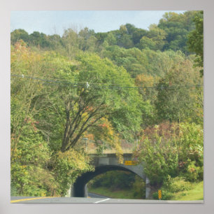 Tunnelfoto-Poster Poster