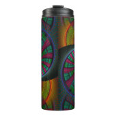 Tunneling fractal thermosbeker (Voorkant)