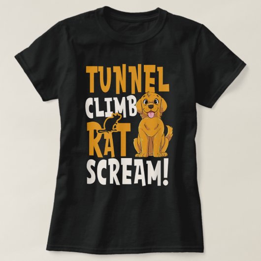 Tunnelklimmende schroefdop t-shirt (Design voorkant)