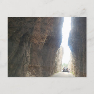 Tunnelopening, Needles Highway, South Dakota Briefkaart