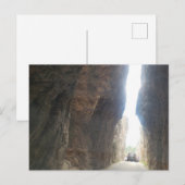 Tunnelopening, Needles Highway, South Dakota Briefkaart (Voorkant / Achterkant)