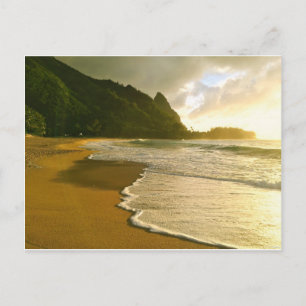Tunnels Beach, Kauai Briefkaart