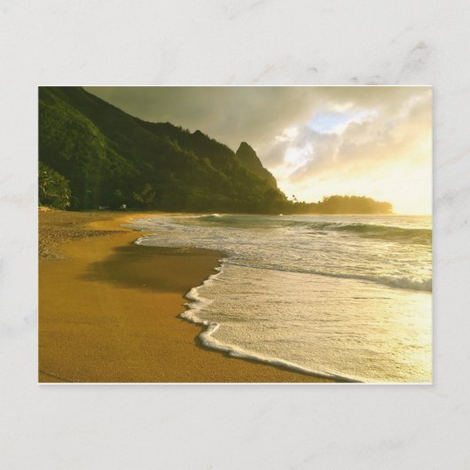Tunnels Beach, Kauai Briefkaart (Voorkant)