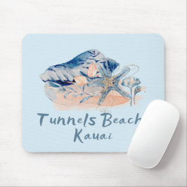 Tunnels Beach Kauai Zee Schelpen Muismat