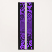 Tunnels met Hawaiian Hibiscus Surfboard Paars Yogamat (Voorkant)