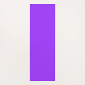 Tunnels met Hawaiian Hibiscus Surfboard Paars Yogamat (Achterkant)