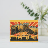 Tunnels van Moose Jaw Saskatchewan Ondergrondse Ge Briefkaart (Staand voorkant)