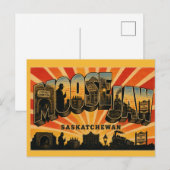 Tunnels van Moose Jaw Saskatchewan Ondergrondse Ge Briefkaart (Voorkant / Achterkant)