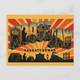Tunnels van Moose Jaw Saskatchewan Ondergrondse Ge Briefkaart