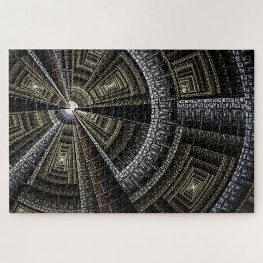 tunneltowerpuzzel legpuzzel (Horizontaal)