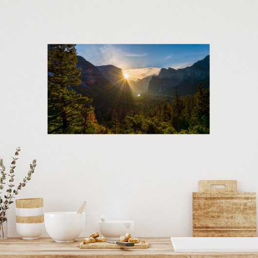 TunnelUitzicht Poster (Keuken)