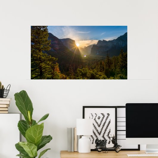 TunnelUitzicht Poster (Thuiskantoor)