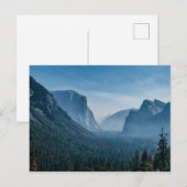 TunnelUitzicht van Yosemite Briefkaart (Voorkant / Achterkant)