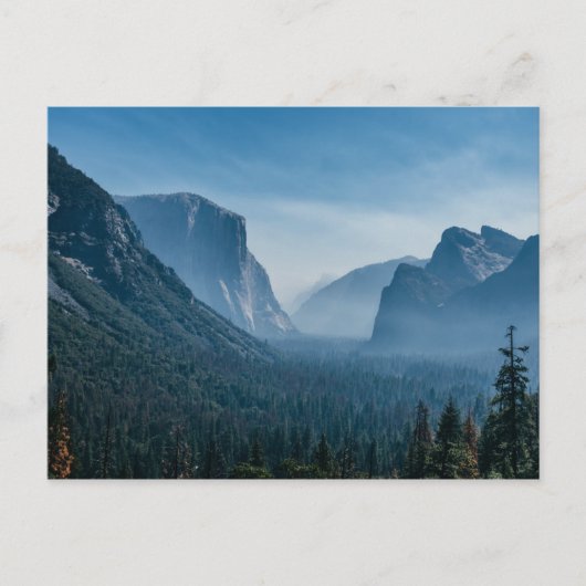 TunnelUitzicht van Yosemite Briefkaart (Voorkant)