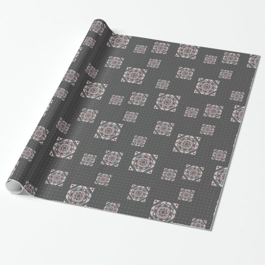 Tunnelvisie-inpakpapier Cadeaupapier (Uitgerold)