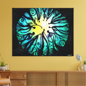 Tunnelvisie (omwikkeld canvas) canvas afdruk (Insitu (Woonkamer))