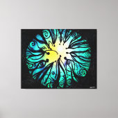 Tunnelvisie (omwikkeld canvas) canvas afdruk (Voorkant)