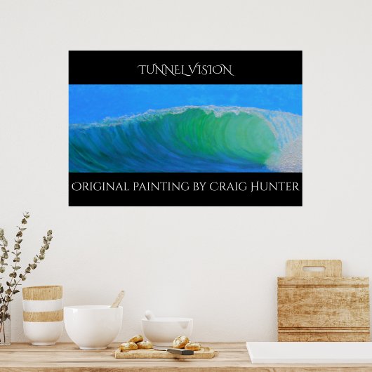 Tunnelvisie Poster (Keuken)