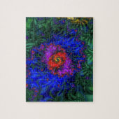 Tunnelvisie | Rainbow Fractal Art Legpuzzel (Verticaal)