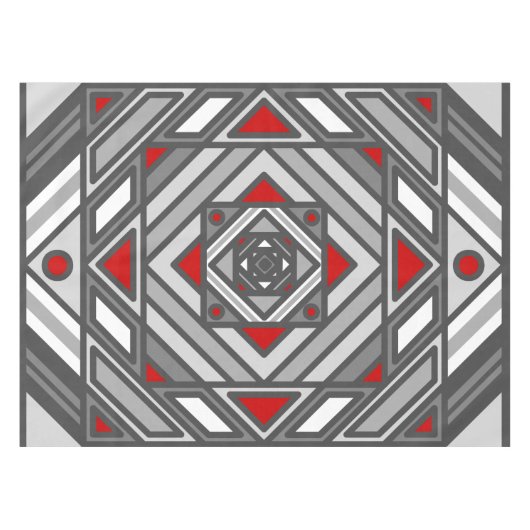 Tunnelvisie tafelkleed (Voorkant (Horizontaal))