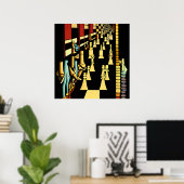 Tunnelvision I Art Print (geen tekst) (Thuiskantoor)