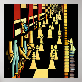 Tunnelvision I Art Print (geen tekst)