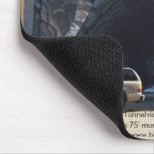 "Tunnelvision" mousepad Muismat (Hoek)