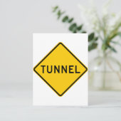 Tunnelwegteken Briefkaart (Staand voorkant)