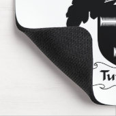 Tunstall Family Crest Muismat (Hoek)